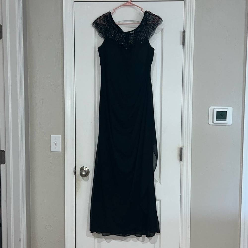 Black formal dress